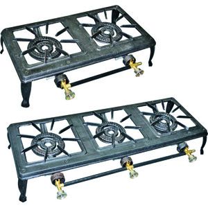 Stove 2 Burner Cast Iron BRN